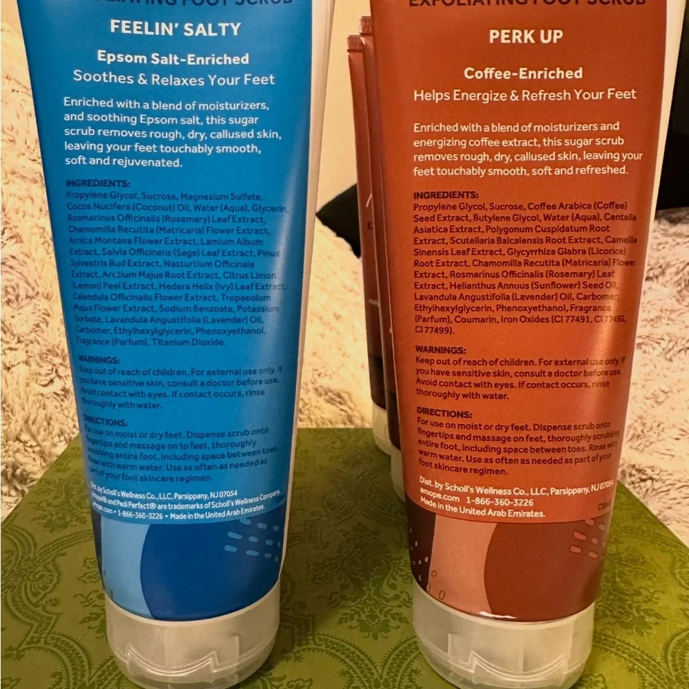 AMOPE - fabulous foot scrub - sold as a set - Picture 2 of 2